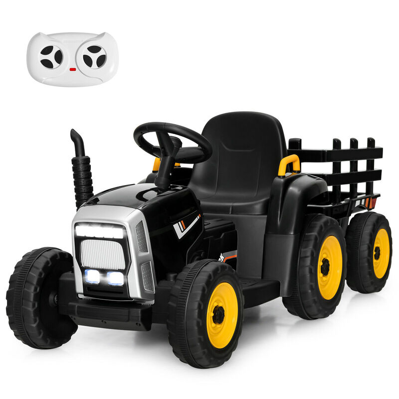 Kids 12V Ride On Tractor with 3 Speed Gears and Front Loader Ages 3 Plus image number 3