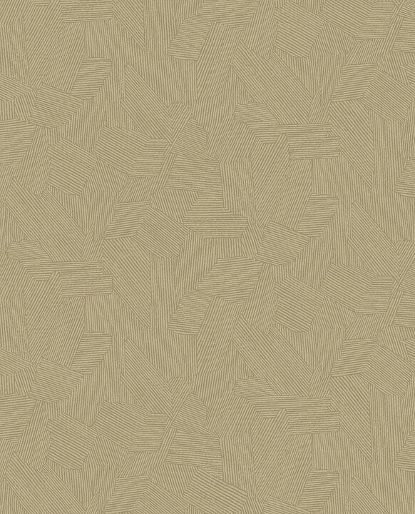 Clio Brown Lined Geometric Wallpaper