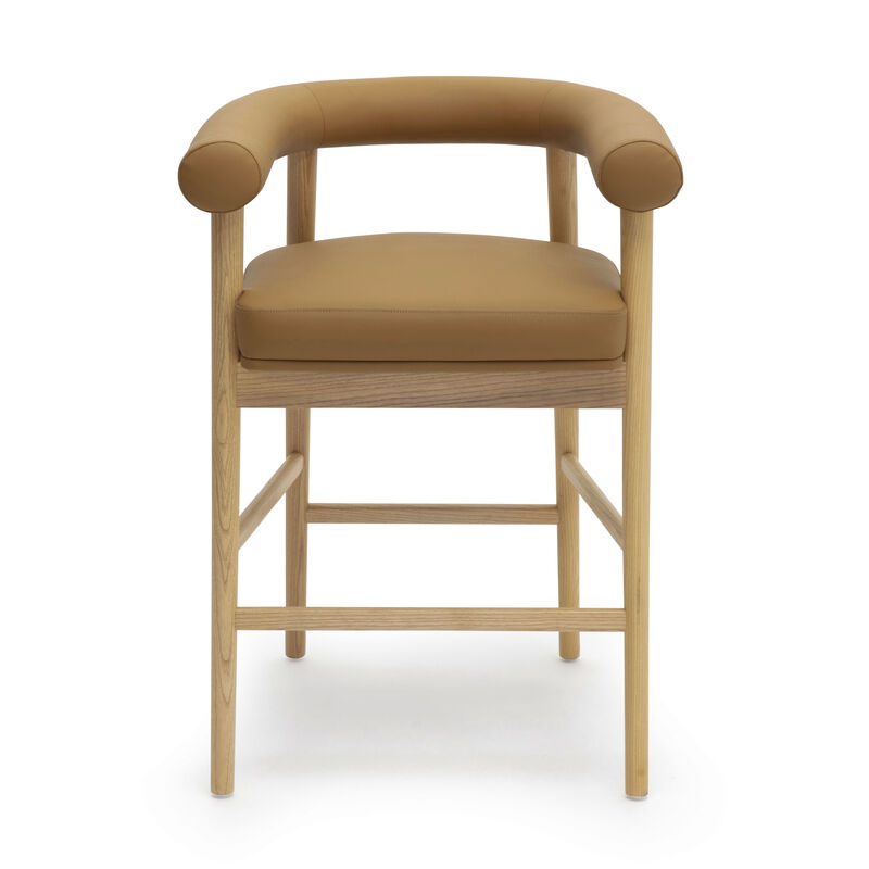 Spara Vegan Leather Counter Stool