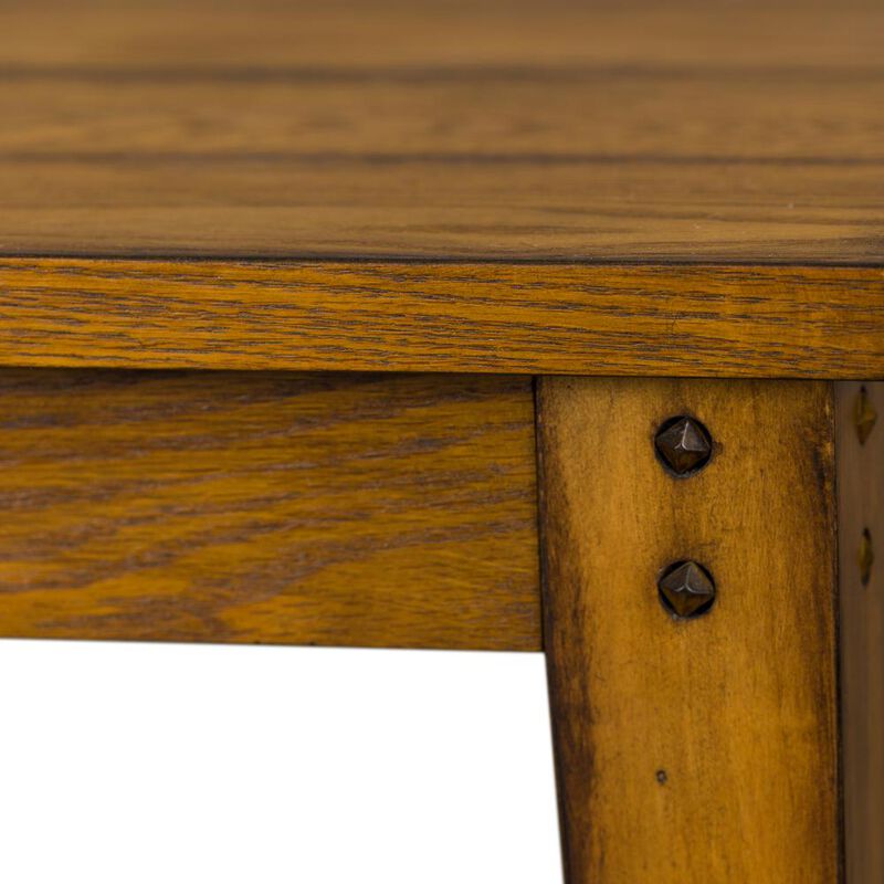 Liberty Furniture Lake House Square Lamp Table in Oak image number 8