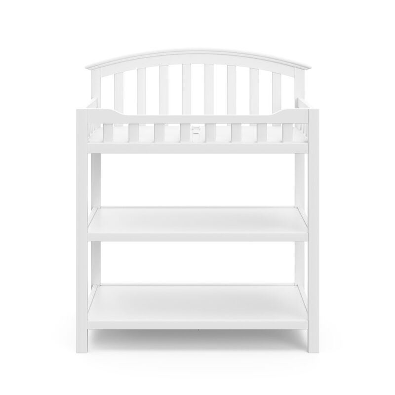 Graco Changing Table with Water-Resistant Changing Pad (White)