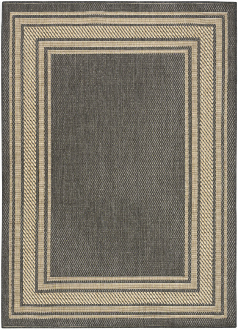 HomeRoots Geometric Indoor Outdoor Area Rug image number 0