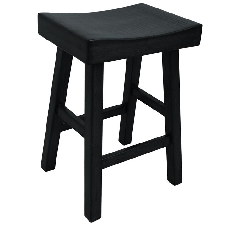 Carolina Living Colborn 25 Counter Stool - Antique Black