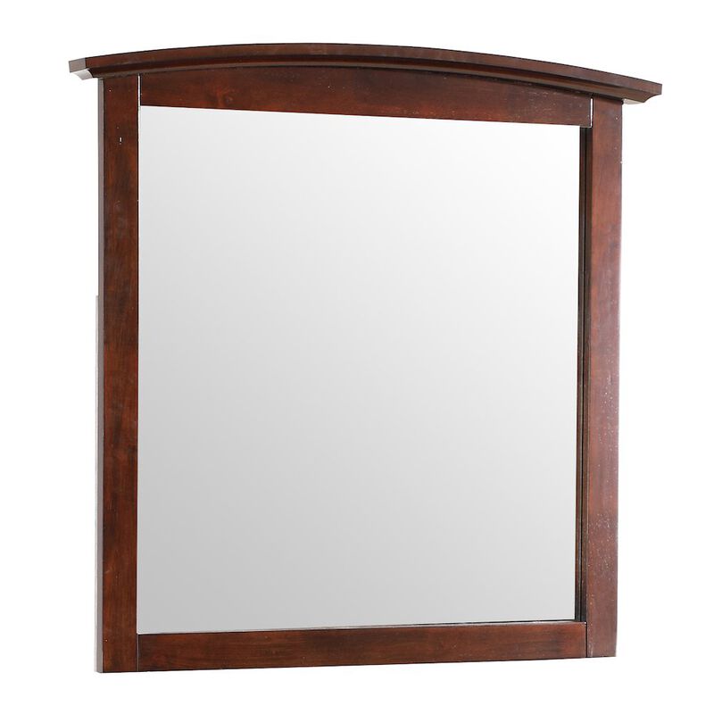 Glory Furniture Hammond G5425-M Arched Dresser Mirror, Cappuccino