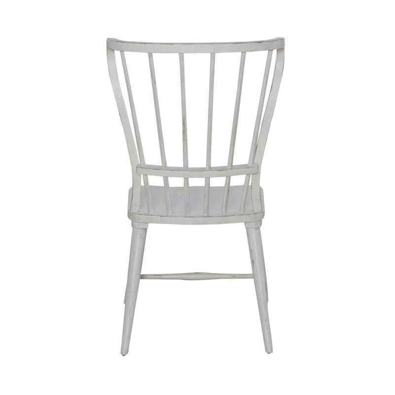 Liberty Furniture River Place Windsor Back Side Chair (RTA) - Set of 2 in Pine Solids & Veneers image number 3