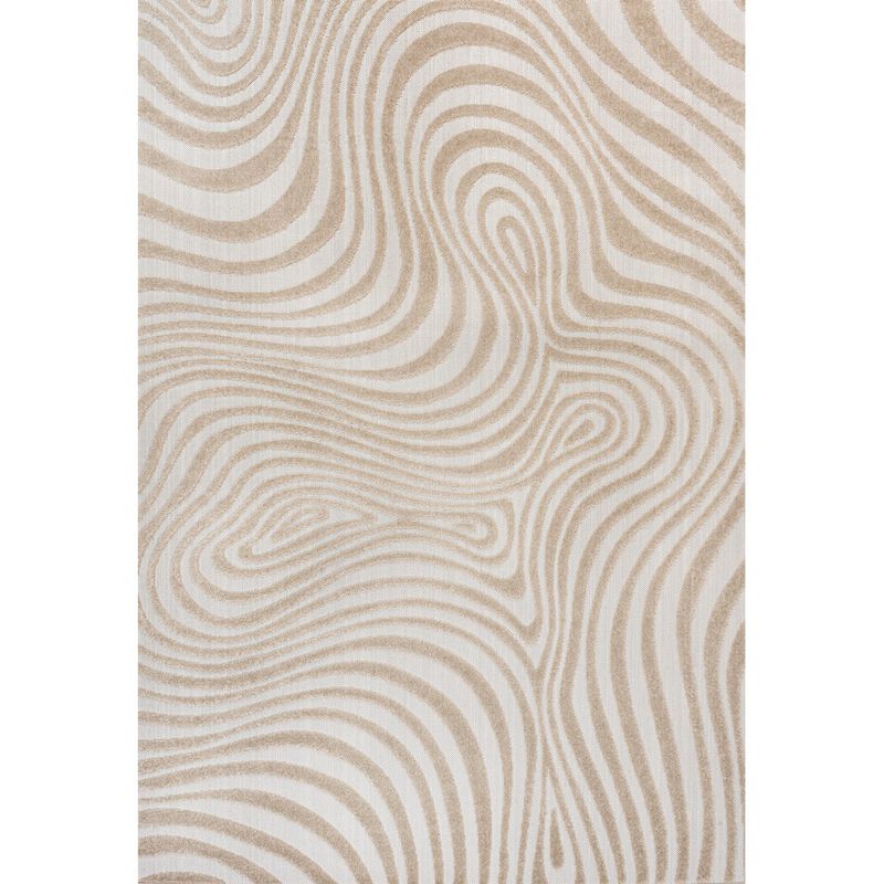 Maribo Abstract Groovy Striped Area Rug