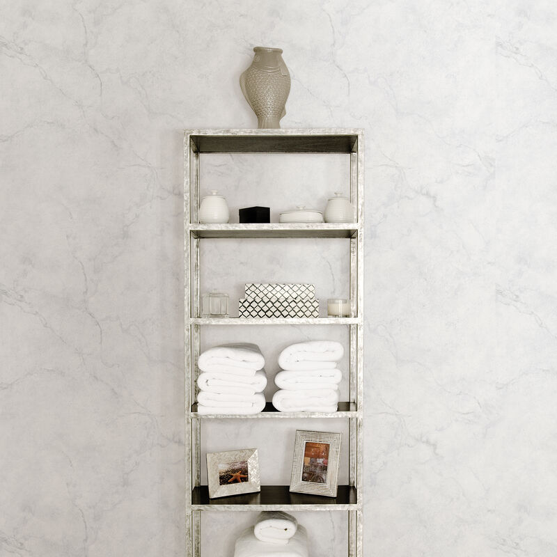 Carrara Marble Ivory Texture Peel & Stick Wallpaper image number 1