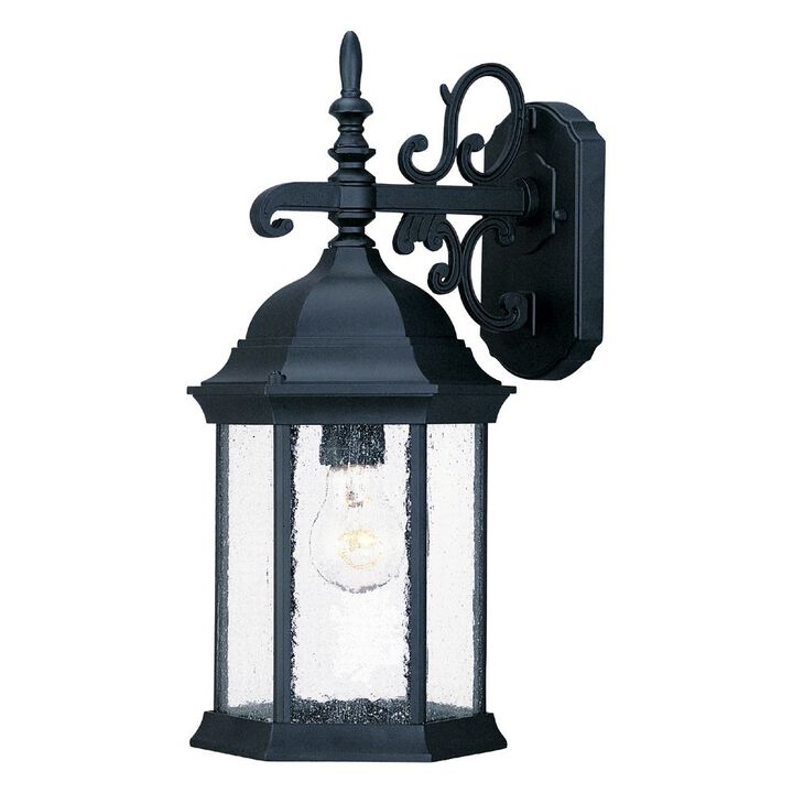 Petite Domed Hanging Lantern Wall Light for Porch, Patio, or Entryway