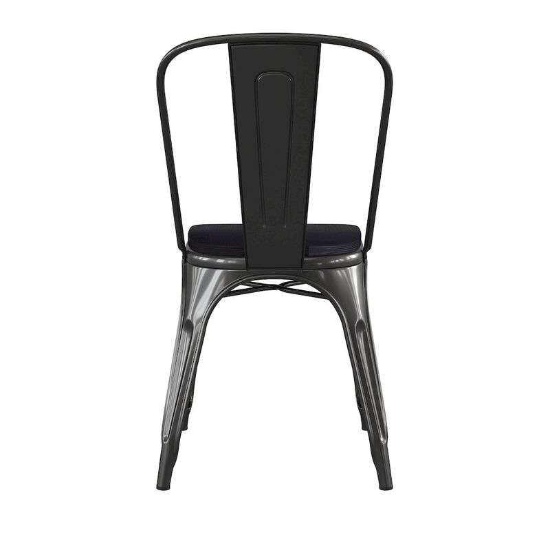 Metal Colorful Restaurant Chairs image number 3