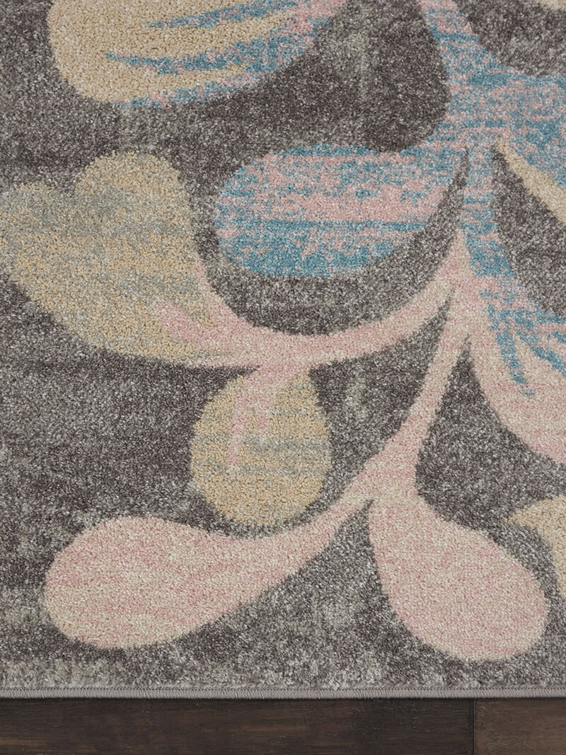 Tranquil TRA03 Gray/Beige 6' x 9' Rug