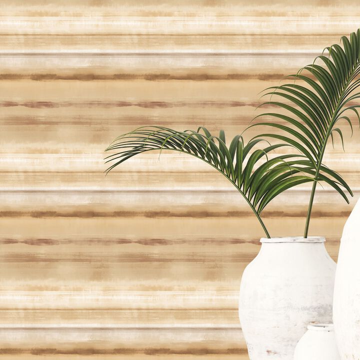 Atmosphere Skye Stripe Gold Wallpaper G78269