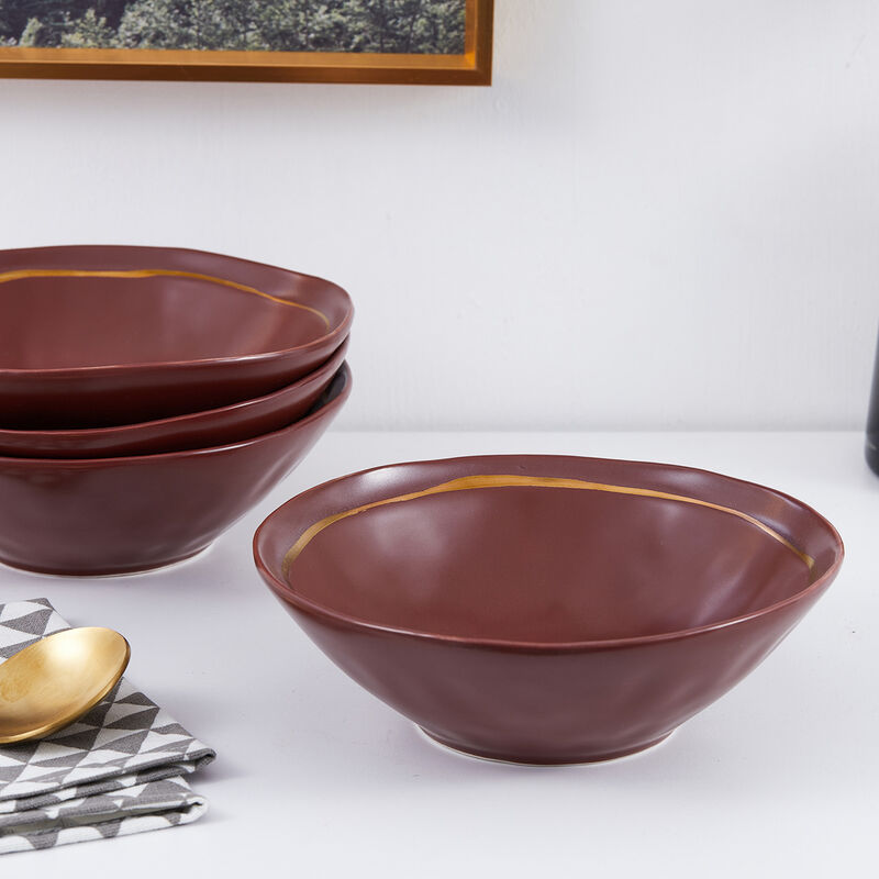 Stone Lain Clara Porcelain 16 Piece Dinnerware Set