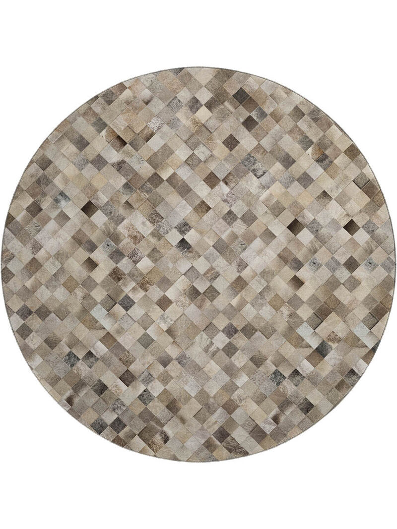 Bozeman BM2 Gray 8' Round Rug