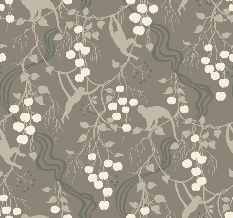 Linden Stone Jungle Canopy Wallpaper
