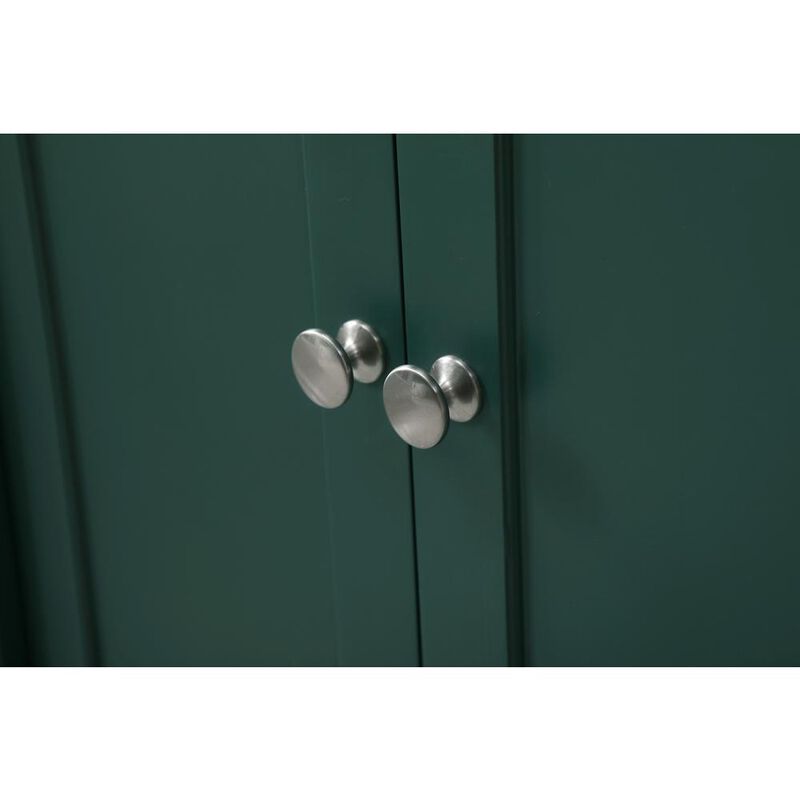 Elegant Kitchen and Bath 60 inch double bathroom vanity set in black