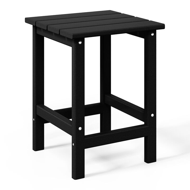 WestinTrends 14" square outdoor Side table for Adirondack chair