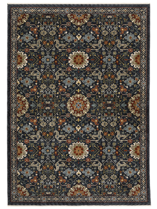 Aberdeen 5'3" x 7'6" Blue Rug