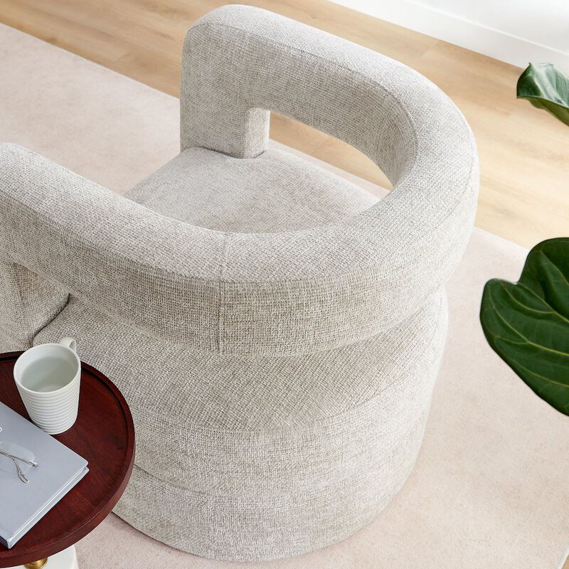 Jaylin Upholstered Chenille Accent Chair image number 8