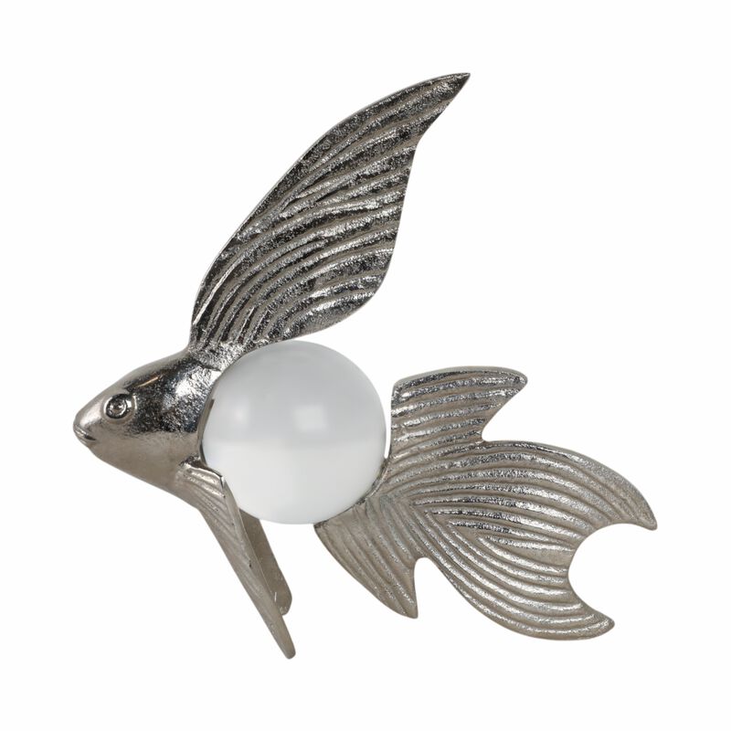 Metal Fish With Acrylic Ball image number 3