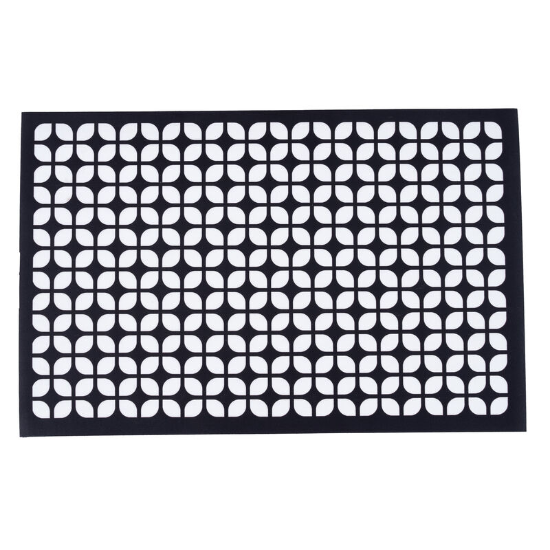 Breeze Block Placemats (set of 4)-Galaxy in Black image number 1