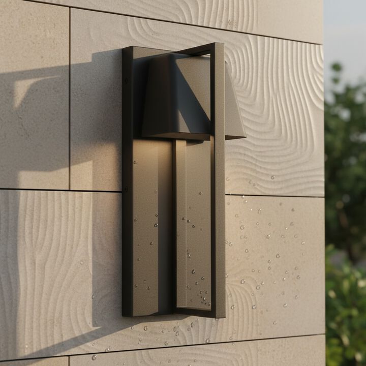 Modern LED Outdoor Wall Lights  Warm Light Dimmable Wall Sconces