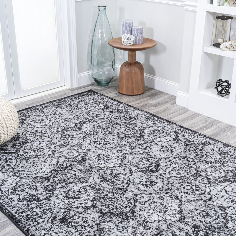 Modern Persian Boho Vintage Trellis Area Rug