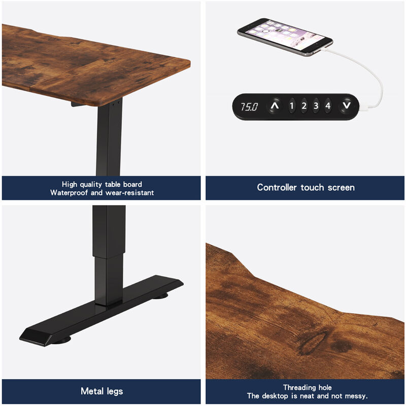 Tekerd Adjustable Desk image number 8