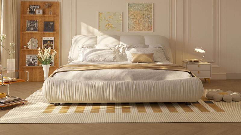 Wewilt Upholstered Platform Bed image number 2