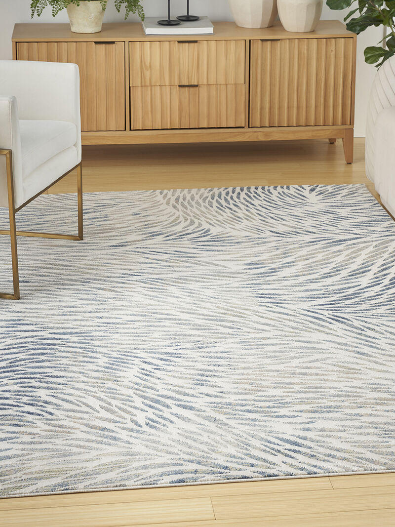 Exhale EXL03 Multicolor 5'3" x 7'3" Rug