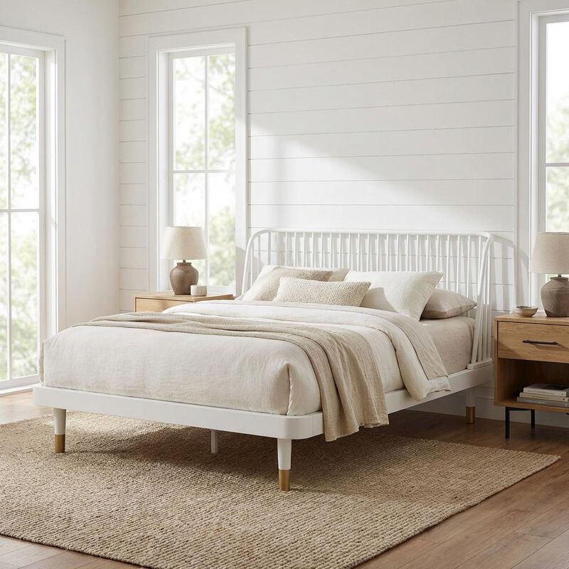 Alpine Furniture Madelyn Panel Bed image number 2