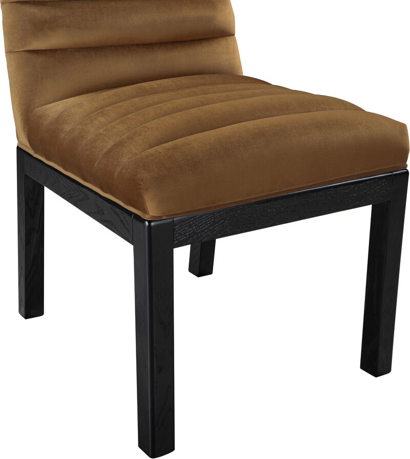 Meridian Furniture Evelyn Beige Velvet Dining Chair