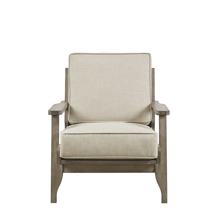 Gracie Mills Tameka Farmhouse Style Upholstered Accent Chair