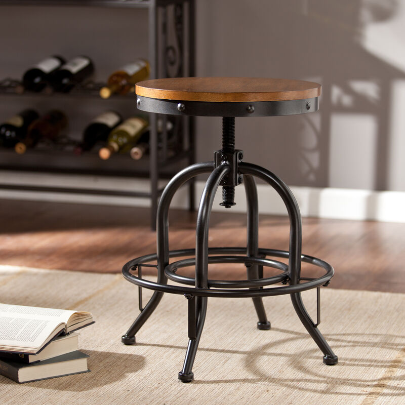 Soho Industrial Adjustable Stool