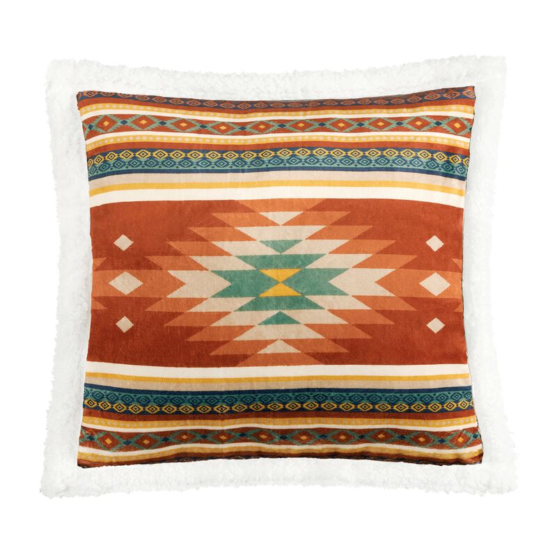 Del Sol Campfire Sherpa Throw Set image number 4