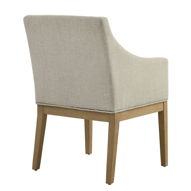 Alton Fabric Upholstered Dining Armchair image number 4