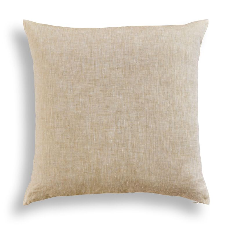 Solino Home 100% Pure Linen Pillow Cover - Montauk