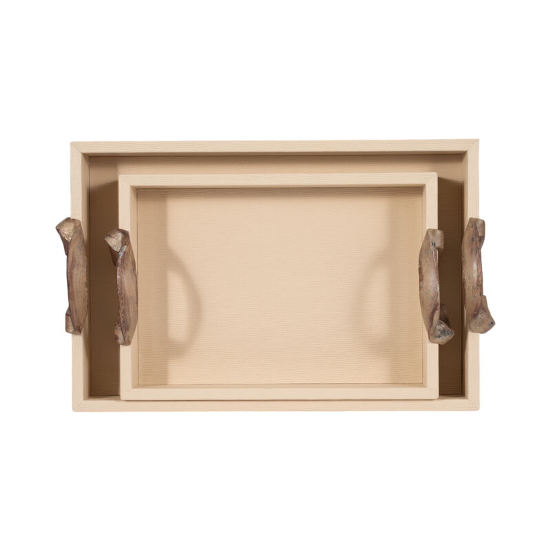 S/2 14/18" Forged Handle Trays image number 3