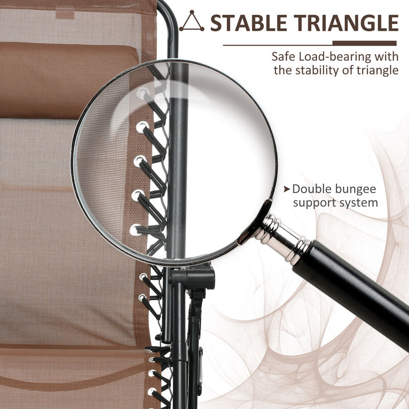 Hivvago 2-Pack Folding Zero Gravity Rockers image number 5