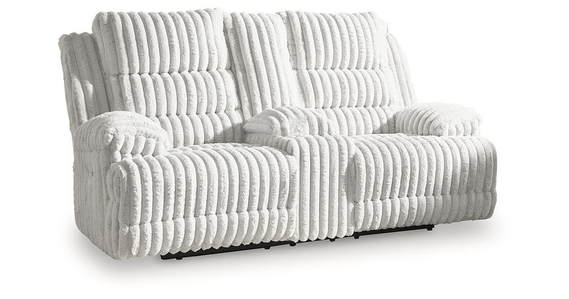 Technique Power Reclining Loveseat with Console image number 0