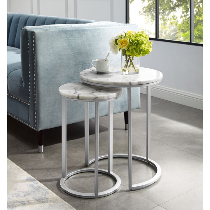 Inspired Home Stella End Table