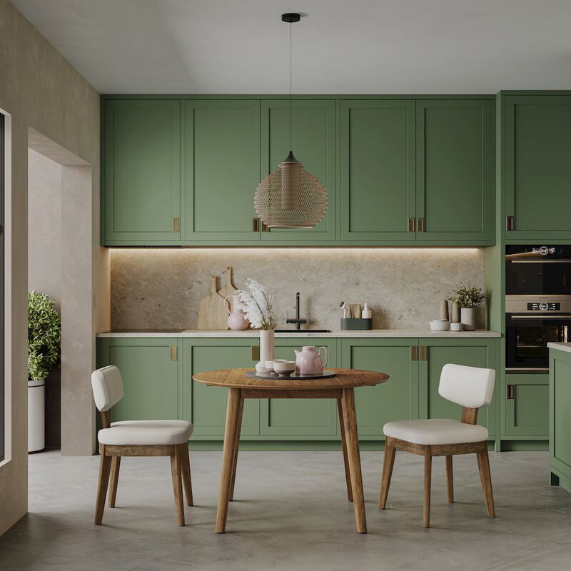 Jofran Percy 42 Contemporary Round Drop-Leaf Dining Table