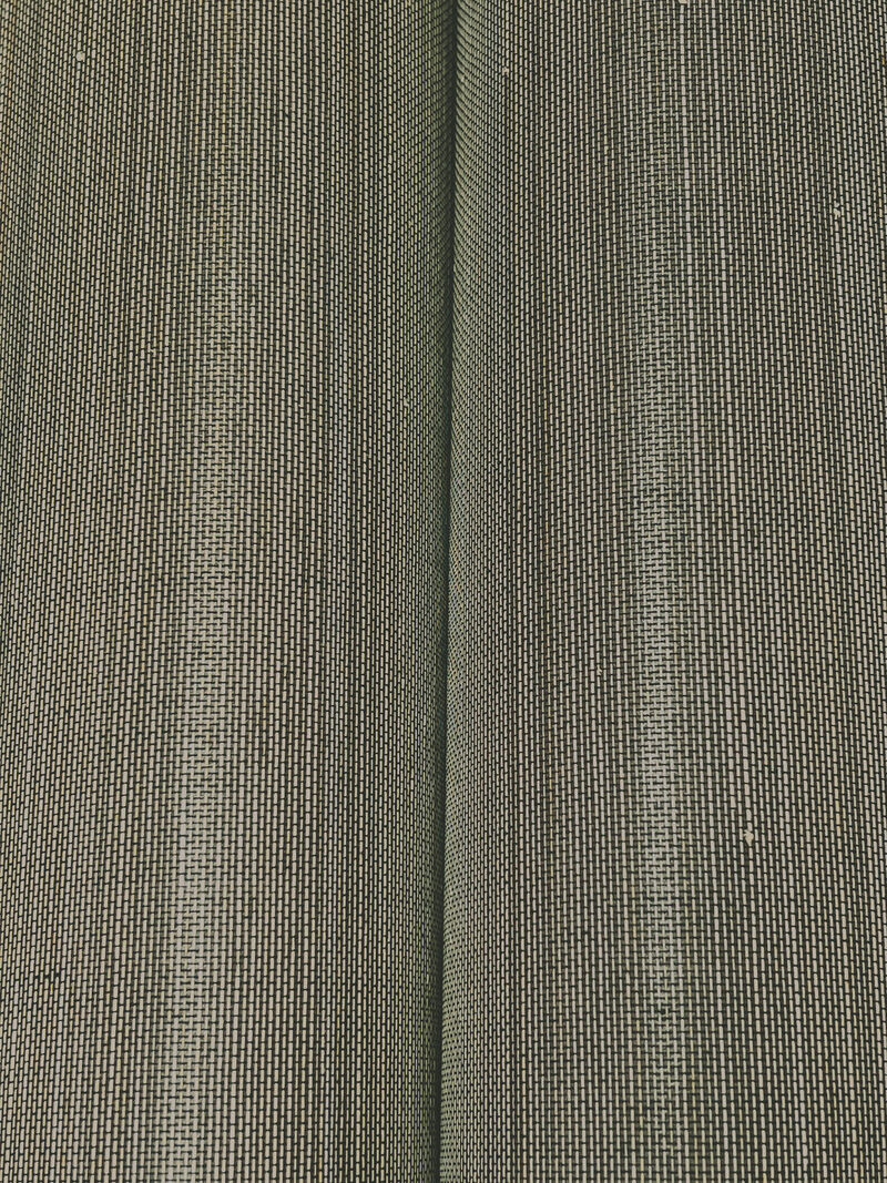 Tailored Abaca Walnut Wallpaper (Set of 2) image number 2