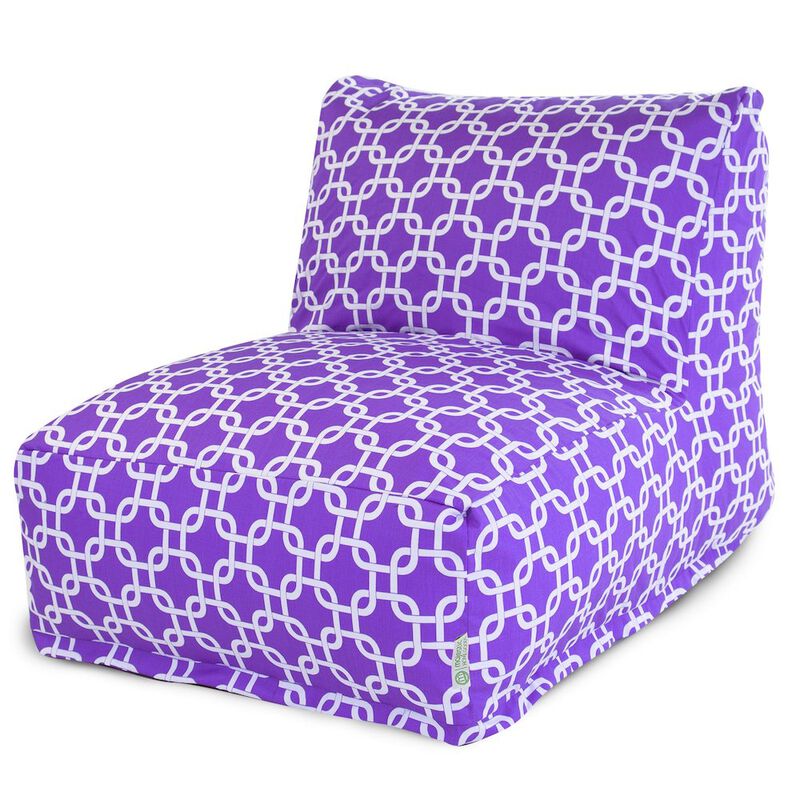 Majestic Home Goods Chair Lounger Links Purple
