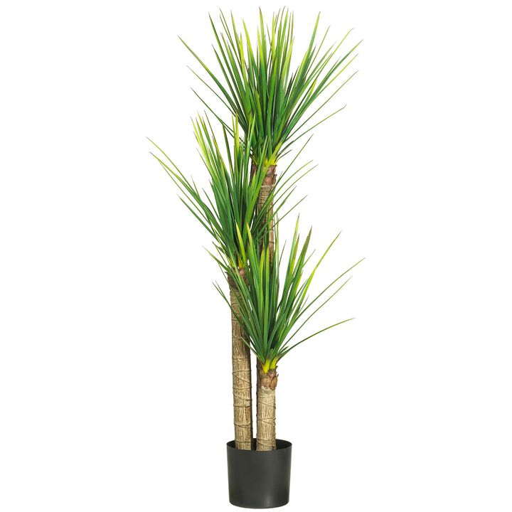 Hivvago 58.5 Inches Yucca Silk Tree