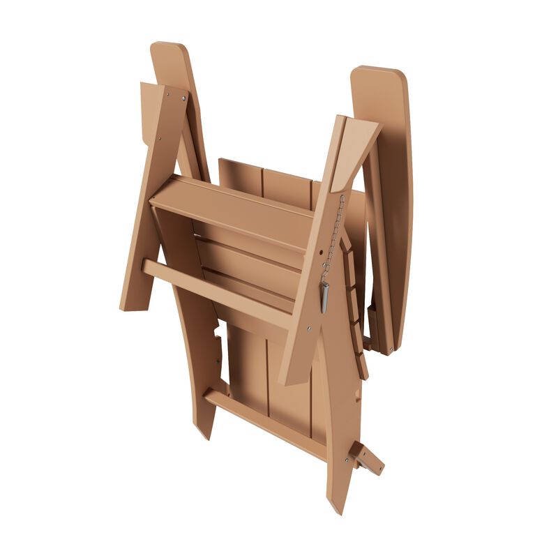 WestinTrends Modern Folding Adirondack Chair (Set of 4)
