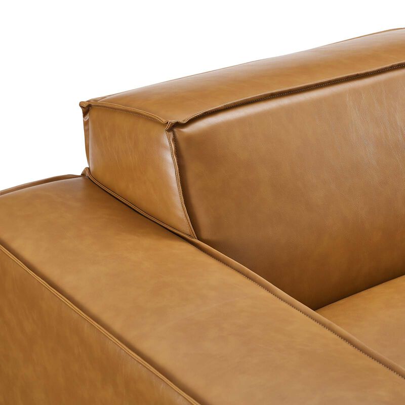 Restore 7-Piece Vegan Leather Sectional Sofa image number 9