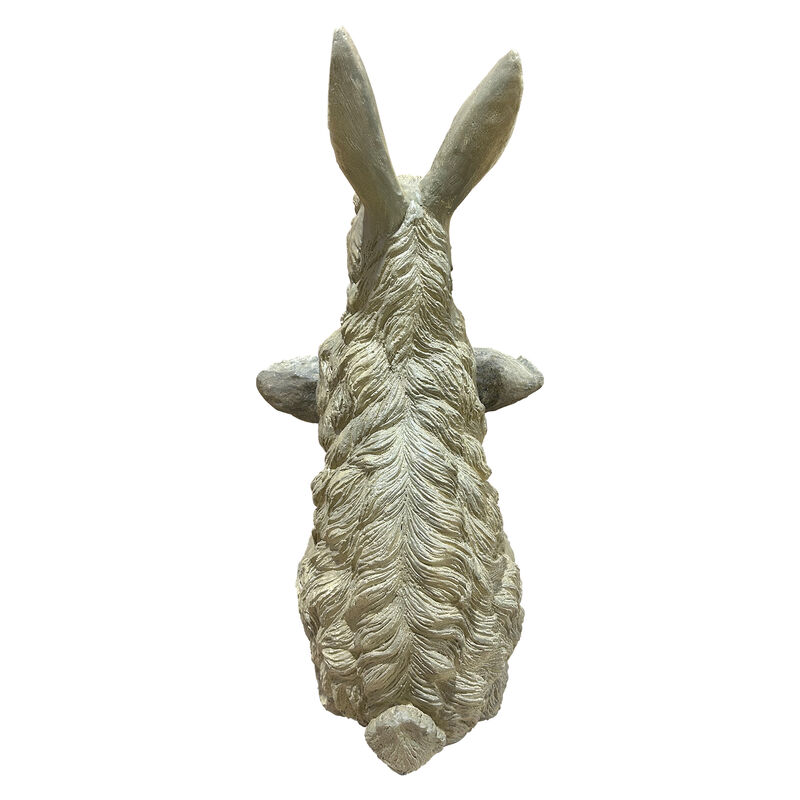 Braxti Bunny Statue Holding Decor image number 4