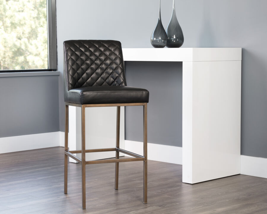 Blackwell Coal Black Barstool