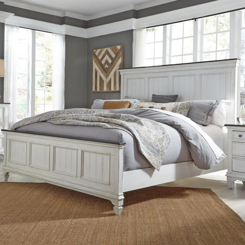 Liberty Furniture Allyson Park Panel Bed image number 4