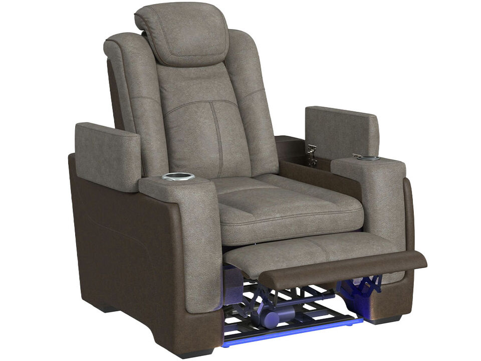 Lantana Power Recliner in Brown